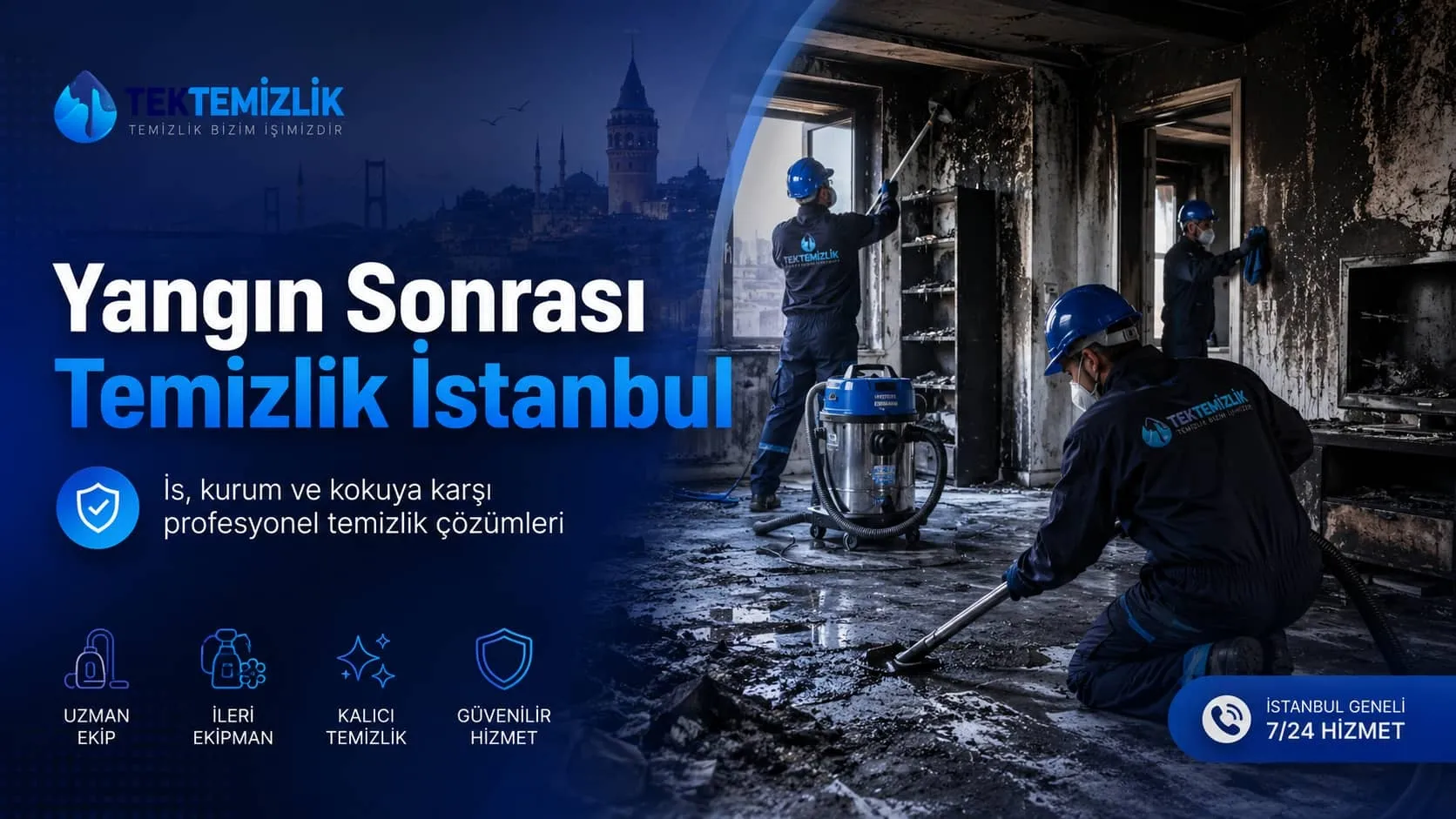 Yangın Sonrası Temizlik