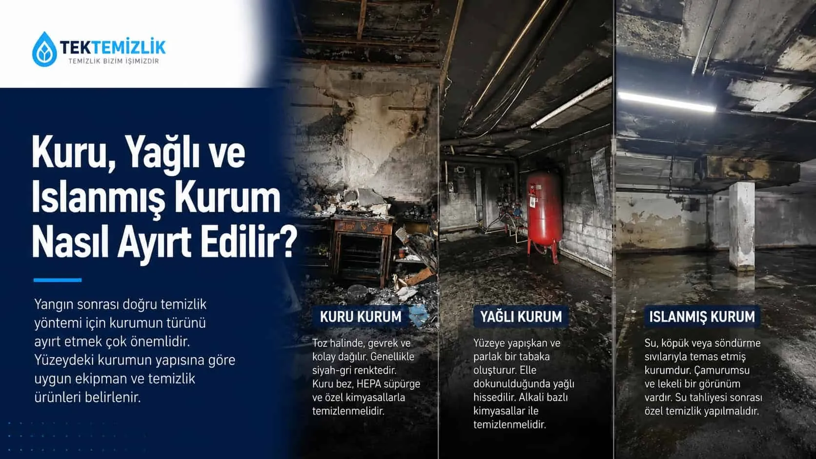 Kuru, Yağlı ve Islanmış Kurum Nasıl Ayırt Edilir?